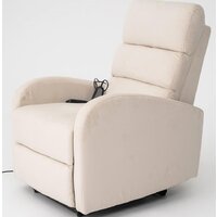 Массажное кресло Calviano 2165 (бежевый велюр) - Превью изображения №2 — Интернет-магазин Time-Shop