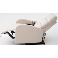 Массажное кресло Calviano 2165 (бежевый велюр) - Превью изображения №5 — Интернет-магазин Time-Shop