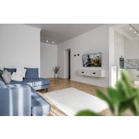 Ковер для жилой комнаты Karven Post Dokuma Sacakli 160x230 KV 035 (Beyaz/белый) - Превью изображения №2 — Интернет-магазин Time-Shop