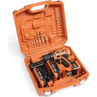 Дрель-шуруповерт Daewoo Power DAA 2122Li Set (с 2-мя АКБ, кейс) - Превью изображения №12 — Интернет-магазин Time-Shop