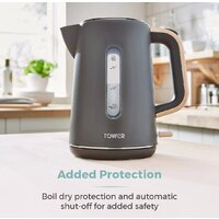 Электрический чайник Tower Scandi T10037G - Превью изображения №6 — Интернет-магазин Time-Shop