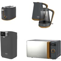 Микроволновая печь Tesler Ingrid ME-2044 (серый) - Превью изображения №5 — Интернет-магазин Time-Shop