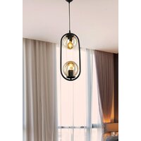 Подвесная люстра Toplight Kerrie TL1609H-02BK - Превью изображения №3 — Интернет-магазин Time-Shop