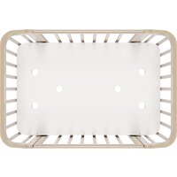 Кроватка-трансформер Incanto Mimi-ЮГ с автоспинкой и маятником KR-0182/2 (кашемир) - Превью изображения №18 — Интернет-магазин Time-Shop