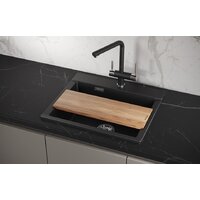 Кухонная мойка Granula ES-5804 (шварц) - Превью изображения №4 — Интернет-магазин Time-Shop