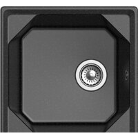 Кухонная мойка GranFest GF-U-500 (черный) - Превью изображения №2 — Интернет-магазин Time-Shop