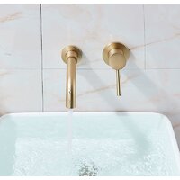 Смеситель Rea Lungo Long Matt Gold B4109 - Превью изображения №8 — Интернет-магазин Time-Shop