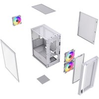 Корпус Powercase Mistral SM04 ARGB CMMSM04W-A3 - Превью изображения №6 — Интернет-магазин Time-Shop