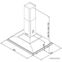 Кухонная вытяжка Smeg KCI19AOE - Превью изображения №3 — Интернет-магазин Time-Shop
