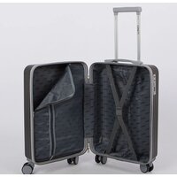 Чемодан-спиннер Grott 340-614/5-20 (серый) - Превью изображения №5 — Интернет-магазин Time-Shop