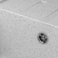 Кухонная мойка Saniteco Rosa (серый) - Превью изображения №8 — Интернет-магазин Time-Shop