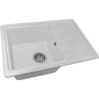 Кухонная мойка Saniteco Rosa (серый) - Превью изображения №7 — Интернет-магазин Time-Shop