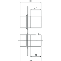 Смеситель без скрытого механизма Deante Box BXY 0ECT - Превью изображения №3 — Интернет-магазин Time-Shop