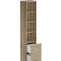 Стеллаж Mio Tesoro Сириус 2 ящика 39x190 2.02.07.140.3 (сонома) - Превью изображения №2 — Интернет-магазин Time-Shop