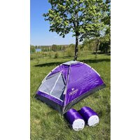 Треккинговая палатка Calviano Acamper Domepack 2 (фиолетовый) - Превью изображения №10 — Интернет-магазин Time-Shop