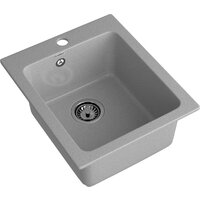 Кухонная мойка GranFest Practik 505 (серый) - Превью изображения №3 — Интернет-магазин Time-Shop