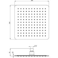 Душевая система  Deante Blur Titanium NQL D9YK - Превью изображения №11 — Интернет-магазин Time-Shop