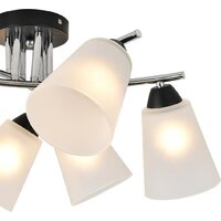 Подвесная люстра Escada 2132/6P (черный/хром) - Превью изображения №3 — Интернет-магазин Time-Shop