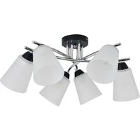 Подвесная люстра Escada 2132/6P (черный/хром) - Превью изображения №2 — Интернет-магазин Time-Shop