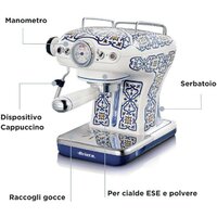 Рожковая кофеварка Ariete Capri 1389/1C - Превью изображения №8 — Интернет-магазин Time-Shop