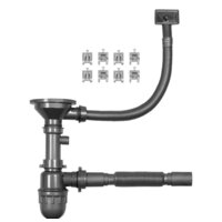 Кухонная мойка ARFEKA Eco AR 500*500 Satin Decor - Превью изображения №6 — Интернет-магазин Time-Shop