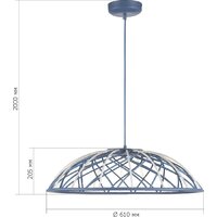 Подвесная люстра ST Luce SL6016.703.01 - Превью изображения №8 — Интернет-магазин Time-Shop