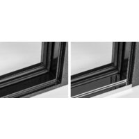 Металлическая дверь Guard Термо MG109 86x205 левая (черное серебро/белый ясень) - Превью изображения №12 — Интернет-магазин Time-Shop