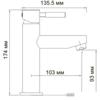 Смеситель Wasserkraft Main 4104 - Превью изображения №3 — Интернет-магазин Time-Shop