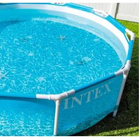 Каркасный бассейн Intex Metal Frame Beachside 28208 (305х76) - Превью изображения №3 — Интернет-магазин Time-Shop