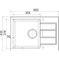 Кухонная мойка Franke Sirius 2.0 S2D 611-62 (435) Tectonite 143.0628.361 (белый) - Превью изображения №2 — Интернет-магазин Time-Shop