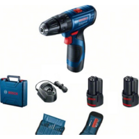 Bosch GSB 120-LI Professional 06019G8102 (с 2-мя АКБ, кейс, набор оснастки)