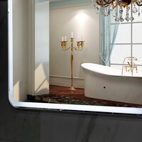  Пекам Зеркало Marta 1 80x70 marta1-80x70B (с подсветкой,с бесконтактным сенсором) - Превью изображения №11 — Интернет-магазин Time-Shop