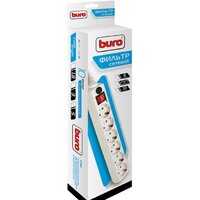 Сетевой фильтр Buro 600SH-5-W - Превью изображения №3 — Интернет-магазин Time-Shop