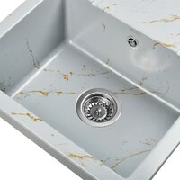 Кухонная мойка Wisent WB19-15 (с сифоном GER013) - Превью изображения №3 — Интернет-магазин Time-Shop