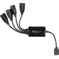 USB-хаб Buro BU-HUB4-0.3-U2.0-Splitter - Превью изображения №2 — Интернет-магазин Time-Shop
