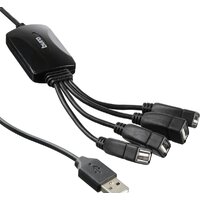 USB-хаб Buro BU-HUB4-0.3-U2.0-Splitter - Превью изображения №4 — Интернет-магазин Time-Shop
