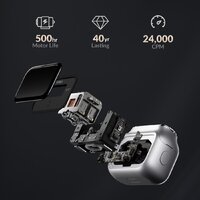 Электробритва Laifen P3 Pro (серебристый) - Превью изображения №7 — Интернет-магазин Time-Shop