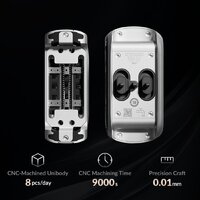 Электробритва Laifen P3 Pro (серебристый) - Превью изображения №5 — Интернет-магазин Time-Shop