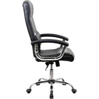 Офисное кресло King Style SHL-2 Sane PU Chrome (черный) - Превью изображения №3 — Интернет-магазин Time-Shop