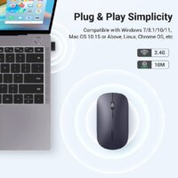 Мышь Ugreen MU001 (серый) - Превью изображения №5 — Интернет-магазин Time-Shop