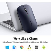 Мышь Ugreen MU001 (серый) - Превью изображения №7 — Интернет-магазин Time-Shop