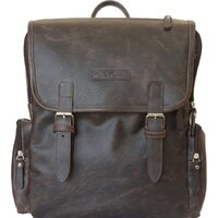 Городской рюкзак Carlo Gattini Santerno 3007-04 (темно-коричневый) - Превью изображения №2 — Интернет-магазин Time-Shop