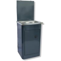  Петромаш Тумба с умывальником Дачный slkptr041 (мокрый асфальт) - Превью изображения №2 — Интернет-магазин Time-Shop