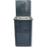  Петромаш Тумба с умывальником Дачный slkptr041 (мокрый асфальт) - Превью изображения №4 — Интернет-магазин Time-Shop