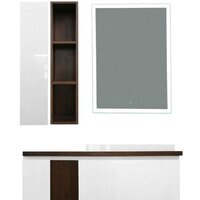  Эстет Шкаф-полупенал Malibu L 20x16x90 ФР-00007132 - Превью изображения №4 — Интернет-магазин Time-Shop