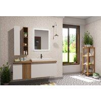  Эстет Шкаф-полупенал Malibu L 20x16x90 ФР-00007132 - Превью изображения №5 — Интернет-магазин Time-Shop