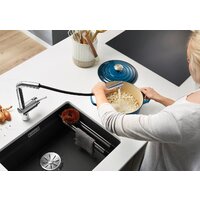 Кухонная мойка Blanco Etagon 500-U 527258 (вулканический серый) - Превью изображения №8 — Интернет-магазин Time-Shop