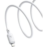 Кабель Baseus Silky Series Fast Charging Cable USB Type-C - Lightning (2 м, белый) - Превью изображения №4 — Интернет-магазин Time-Shop
