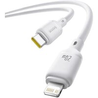 Кабель Baseus Silky Series Fast Charging Cable USB Type-C - Lightning (2 м, белый) - Превью изображения №3 — Интернет-магазин Time-Shop