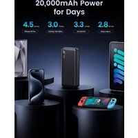 Внешний аккумулятор Ugreen PB312 20000mAh (черный) - Превью изображения №11 — Интернет-магазин Time-Shop